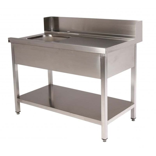 Zulauftisch PROFI 1000 x 700 Rechts für HSM ECO, PROFI & HYPRO
