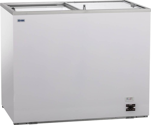 KBS Eiscreme Impuls-Tiefkühltruhe D 300 mit Glasschiebedeckel