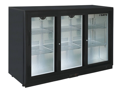 SARO Barkühlschrank, 3 Schiebetüren, Modell BC 320 SD