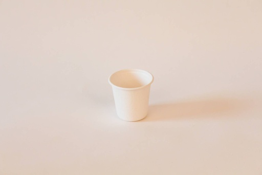 Dressingbecher Ø62mm/100ml Bagasse / mit PLA Deckel / 1200 Stk.
