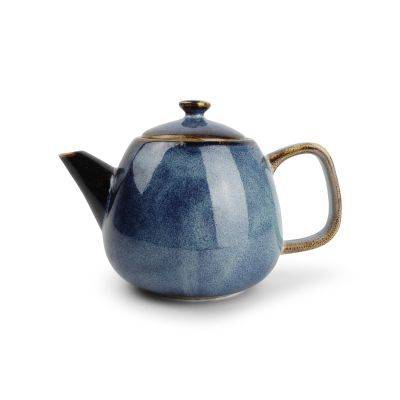Teekanne Nova, 80 cl, blau