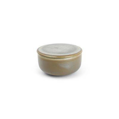 Zuckerdose Usko aus Porzellan, 14 cl, grün