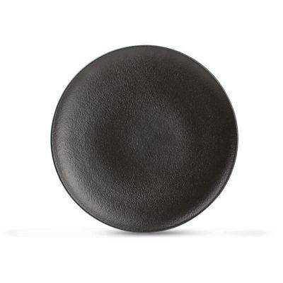 Teller Dusk, 21 cm, schwarz