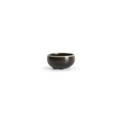Schüssel Ceres aus Porzellan, ø 5 cm, H 2,5 cm, schwarz