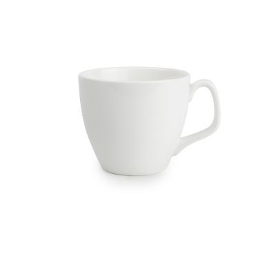 Tasse Match aus Porzellan, 20 cl, weiß