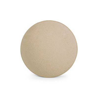 Teller Cirro aus Porzellan, 21 cm, beige