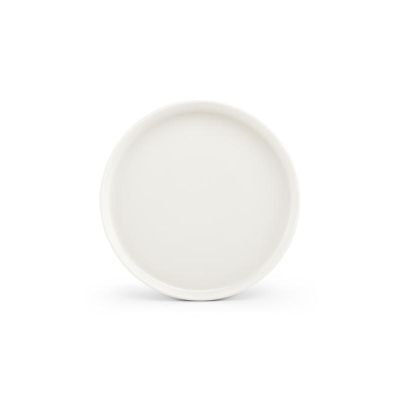 Teller Pila aus Porzellan, 20 cm, weiß