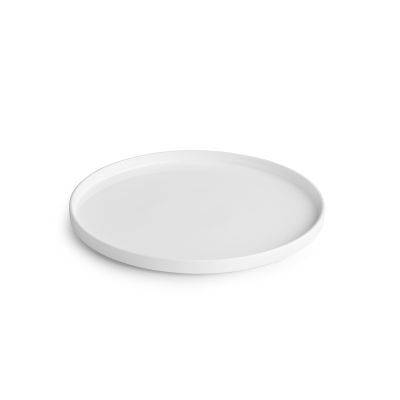 Teller Verso, ø 28,5 cm, H 2 cm, weiß