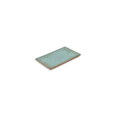 Servierplatte Terra, 17,5 × 10 × 1 cm, grün