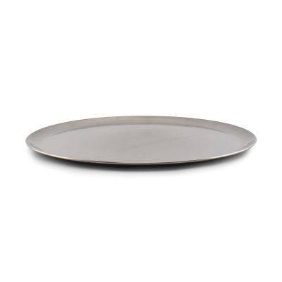 Servierplatte Serve aus Edelstahl, ø 44,5 cm, H 1 cm