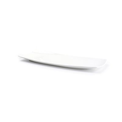 Servierplatte Appetite aus Porzellan, 34,5 x 14,5 cm