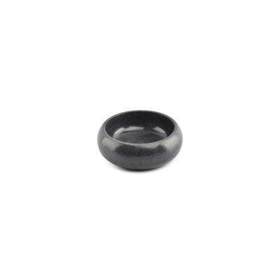 Schüssel schwarzes Marmor Pura, ø 15 cm, H 5 cm, schwarz
