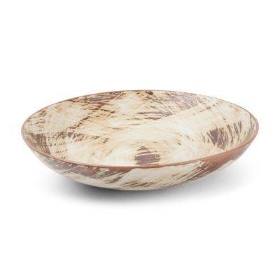 Tiefer Teller Pinsel aus Porzellan, ø 25 cm, H 5 cm