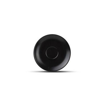 Mokkaschale Team aus Porzellan, 10 cm, schwarz