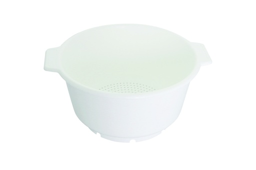 Seiher aus PP, Ø 360 mm, natur, 2 Muschelgriffe