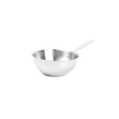 Servierschale Wok Servieren aus Edelstahl
