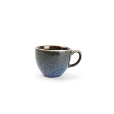 Becher Ash aus Porzellan, 20 cl, blau