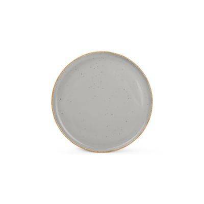 Teller Collect aus Porzellan, 17,5 cm, grau