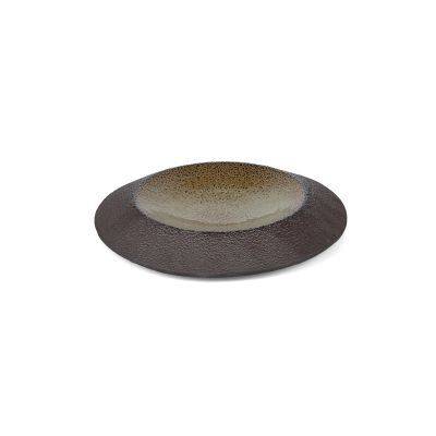 Tiefer Teller strukturiertes Moos Cone, 25,5 x 17 cm