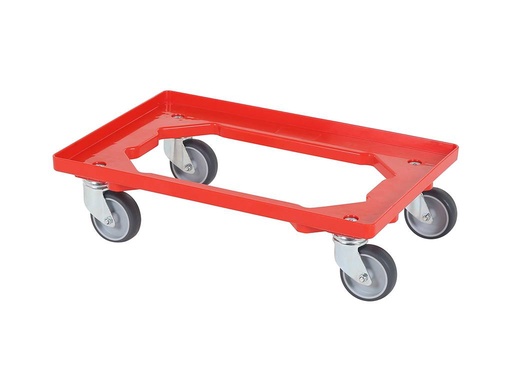 SARO Transportroller 600x400 rot, Modell TRR rot
