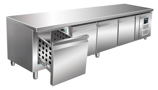 SARO Unterbaukühltisch, 4 Schubladen, UGN 4100 TN-4S