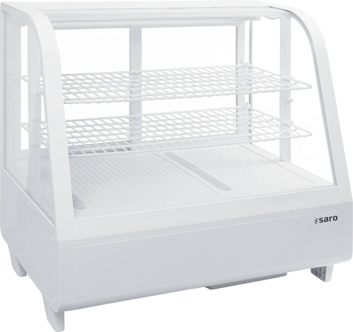SARO Kühlvitrine 100 Liter, Modell KATRIN weiß