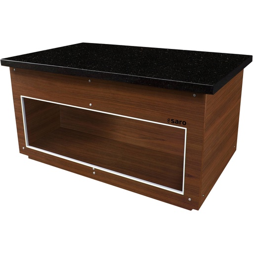 SARO Neutrales Element B 1600 mm, Farbe WALNUSS