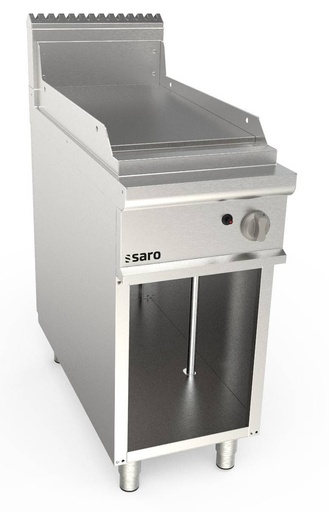 SARO Gasgriddleplatte, Standgerät, glatt, LQ/FTG2BAL