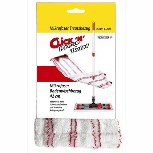 Mikrofasermopp "Click ´N´Press + Twist | 42 cm