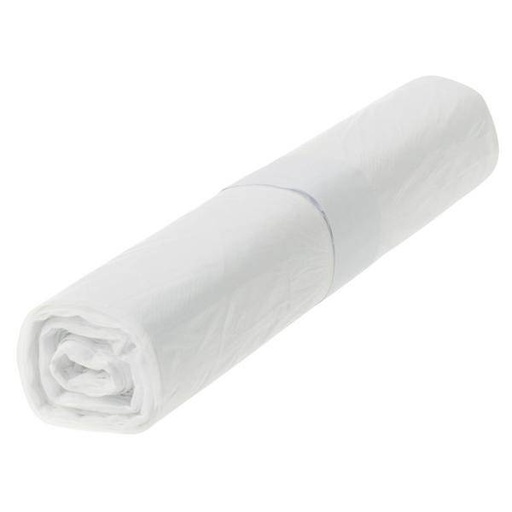 Müllsack 70 Liter, 34 µ, Typ 60, LDPE - Regenerat transparent, 575 x 1000 mm | 25 Stück/Rolle