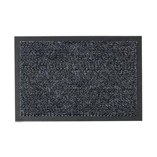 Schmutzfangmatte "ACHAT", Rollenware, 120 cm breit | grau meliert