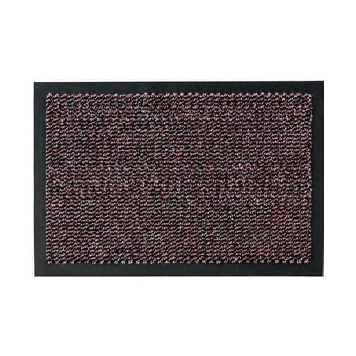 Schmutzfangmatte "ACHAT 1610", 40 cm x 60 cm | rot meliert