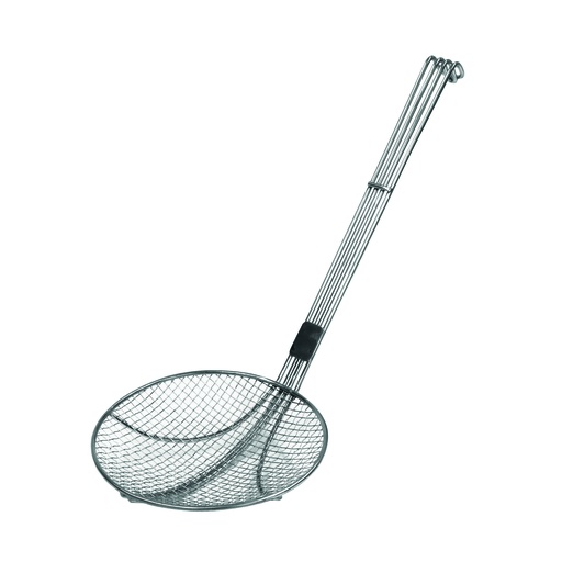 Frittierschaufel aus Edelstahl, 560 mm, Ø 180 mm
