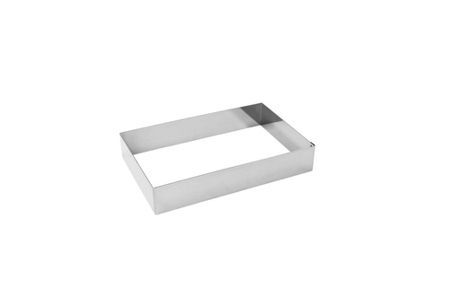 Tortenring aus Edelstahl, 180 x 280 x 50 mm