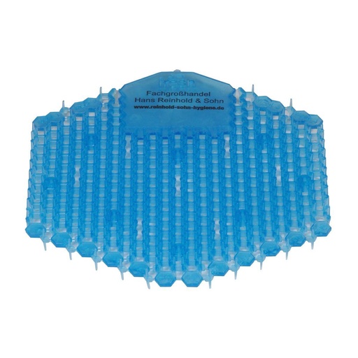 Urinalsieb "Wave 3D" | Duft Cotton Blossom (blau)