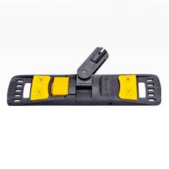 Mopp-Halter/Klapphalter "Vermop Sprint Plus Halter" gelb, mit Clip | 40 cm