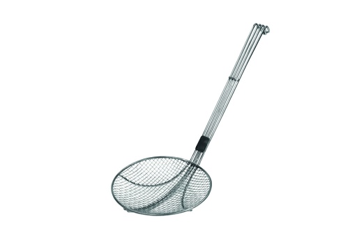 Frittierschaufel aus Edelstahl, 560 mm, Ø 200 mm