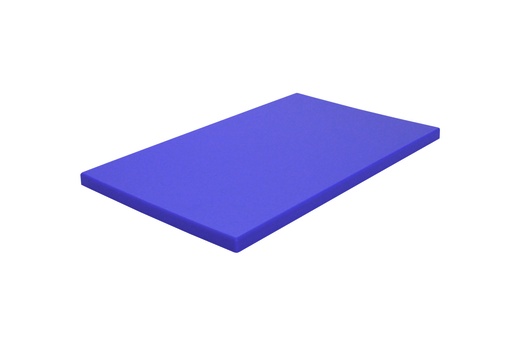 Schneidebrett aus HD-PE 500, 530 × 325 mm, dunkles lila