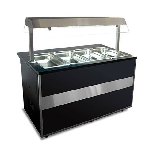 Bainmarie Heiße Theke Gastroline Opa Bemar | 386 Liter Volumen | 1500x800x1350 mm