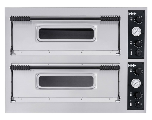 Elektro Pizzaofen breite Version | Volumen: 12 Pizzen a 35cm | 1360x955x745mm