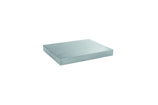 Kühlplatte aus Edelstahl, GN 1/2, 325 x 265 x 45 mm