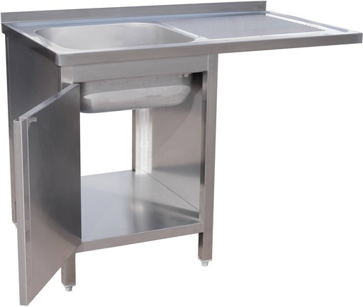 Spülzentrum 1200 x 600 x 850 mm 1 Becken links  600 mm Tiefe