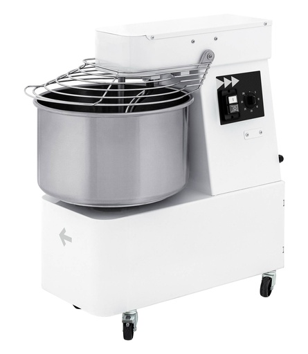 Spiralteigknetmaschine für 17 kg | 230 Volt | Volumen: 22 Liter | 385x670x725 mm