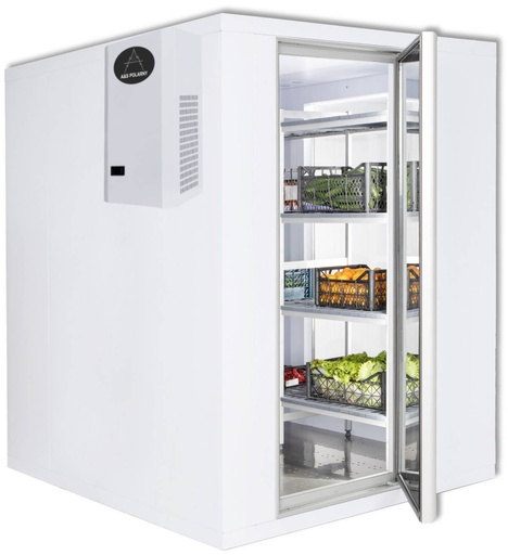 Tiefkühlzelle 1800x1800x2010 mm  inkl. Kühlaggregat und Regal