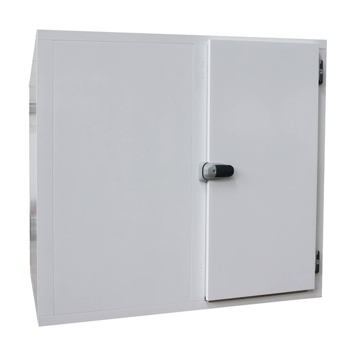 Tiefkühlzelle 3.000 x 2.100 x 2.250 mm ohne Aggregat | Volumen 10,9³ | WS 100 mm | Türbreite 900 mm