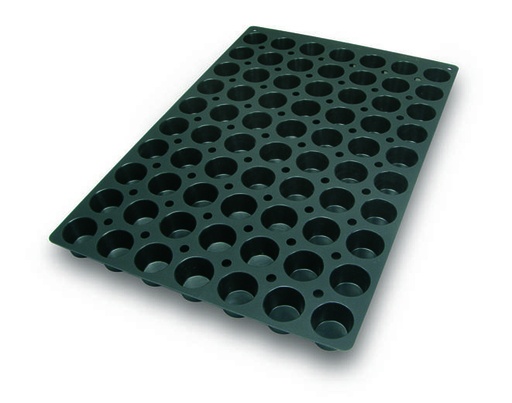 Backform aus Silikon, 70 x 40 ml