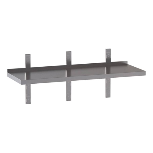 TOPLINE Wandbord inkl. Konsolen zur Wandbefestigung, 1400 x 400 mm
