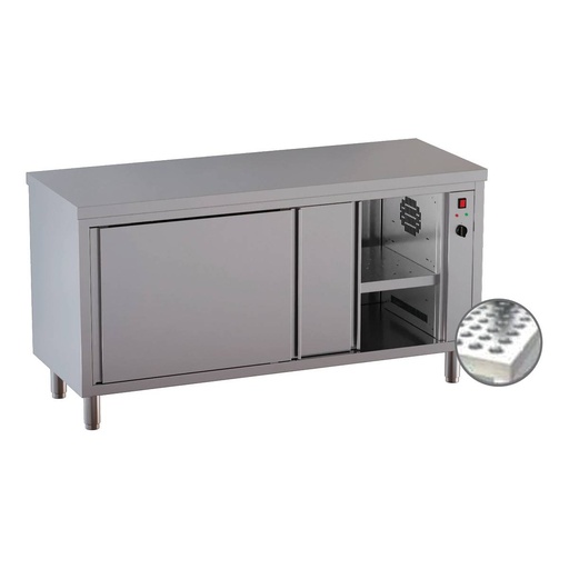 TOPLINE Wärmeschrank / 2 Schiebetüren, 2000 x 600 mm