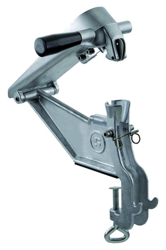 Handentsteiner aus Aluminiumguss, 260 mm, 100 mm, 290 mm
