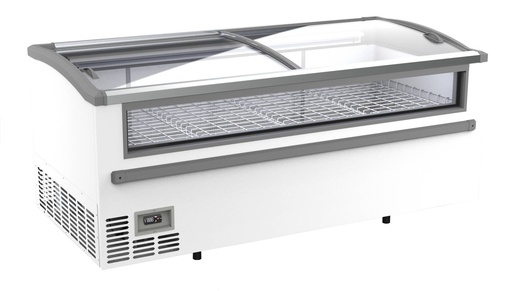 Supermarkt Tiefkühltruhe 2125, 2124 x 952 x 894 mm, weiß